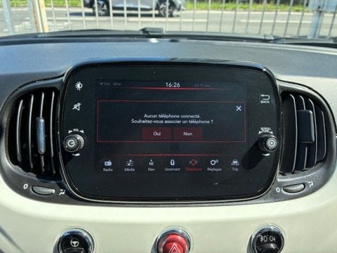 Voitures D'occasion À Le Bouscat | Fiat 500C Serie 8 Euro 6D-Temp 1.0 70 Ch Hybride Bsg S/S Dolc...