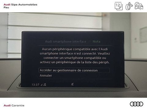 Voitures D'occasion À Lescar | Audi A3 Iii Sportback 1.4 Tfsi Cod 150 S Tronic 7 Design Luxe 5P
