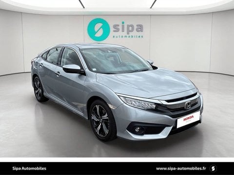 Voitures D'occasion À Mérignac | Honda Civic 1.6 I-Dtec 120 At Exclusive 4P