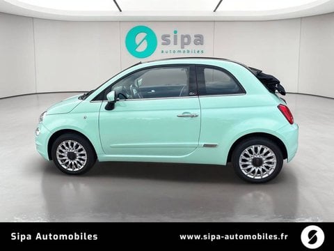 Voitures D'occasion À Mérignac | Fiat 500 500C 1.2 69 Ch Eco Pack S/S Lounge 2P