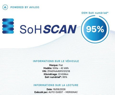 Voitures D'occasion À Mérignac | Fiat 500 Iii Electrique E 118 Ch Nouvelle 3P