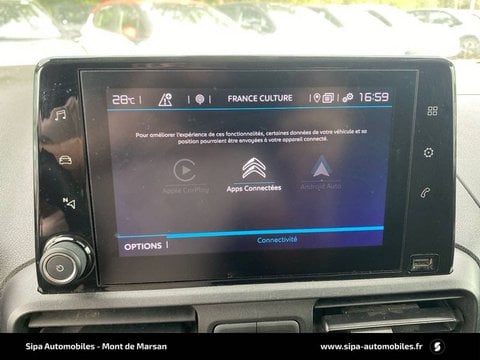 Voitures D'occasion À Mont-De-Marsan | Citroën Berlingo Iii Van M 650 Bluehdi 100 S&S Bvm6 Driv...