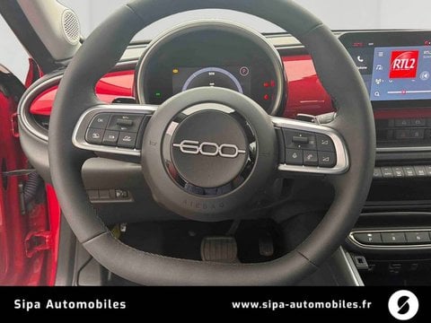 Voitures D'occasion À Lescar | Fiat 600 T-Gen 3 1.2 Hybrid 145Ch Edct6 Pop 5P