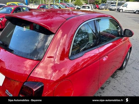 Voitures D'occasion À Bayonne | Fiat 500 Iii E 95 Ch (Red) 3P