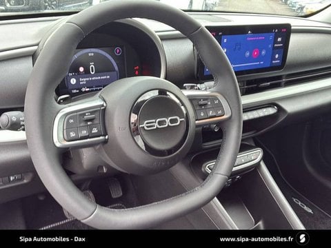 Voitures D'0Km À Dax | Fiat 600 Societe 1.2 Hybrid 100 Ch Dct6 5P