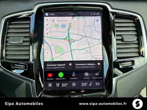 Voitures D'occasion À Mérignac | Volvo Xc90 Recharge T8 Awd 310+145 Ch Geartronic 8 7Pl Ultimat...