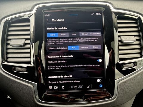 Voitures D'occasion À Lescar | Volvo Xc90 T8 Awd Hybride Rechargeable 455 Ch Geartronic 8 7Pl Ul...
