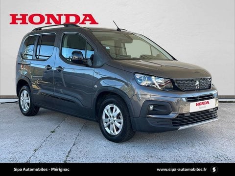 Voitures D'occasion À Mérignac | Peugeot Rifter Standard Bluehdi 130 S&S Bvm6 Gt Line 5P