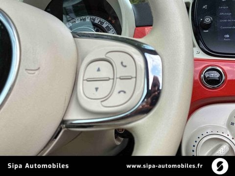 Voitures D'occasion À Mérignac | Fiat 500 500C 1.0 70 Ch Hybride Bsg S/S Dolcevita 2P