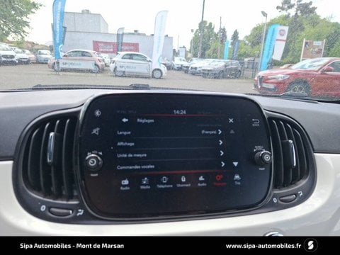 Voitures D'occasion À Mont-De-Marsan | Fiat 500 1.0 70 Ch Hybride Bsg S/S 3P