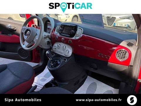 Voitures D'occasion À Bayonne | Fiat 500 1.2 69 Ch Dualogic Popstar 3P