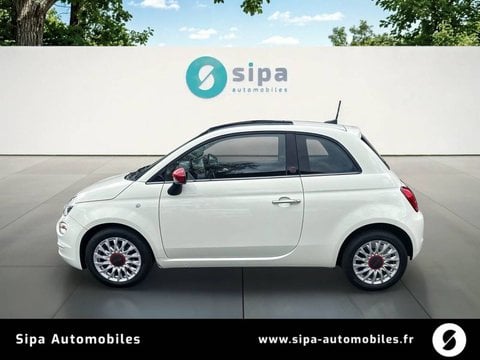 Voitures D'occasion À Bayonne | Fiat 500 1.0 70 Ch Hybride Bsg S/S (Red) 3P