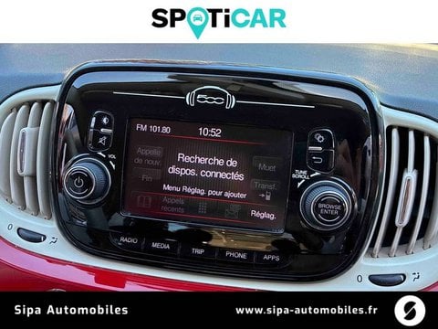 Voitures D'occasion À Bayonne | Fiat 500 1.2 69 Ch Dualogic Popstar 3P