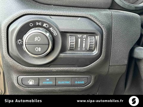 Voitures D'occasion À Mérignac | Jeep Wrangler Unlimited 4Xe 2.0 L T 380 Ch Phev 4X4 Bva8 Overl...