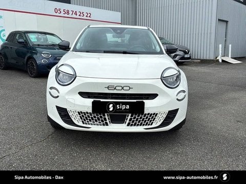 Voitures D'0Km À Dax | Fiat 600 Societe 1.2 Hybrid 100 Ch Dct6 5P