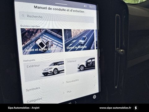 Voitures D'0Km À Anglet | Volvo Xc40 Recharge Start, Single Motor Extended Range, Électrique P