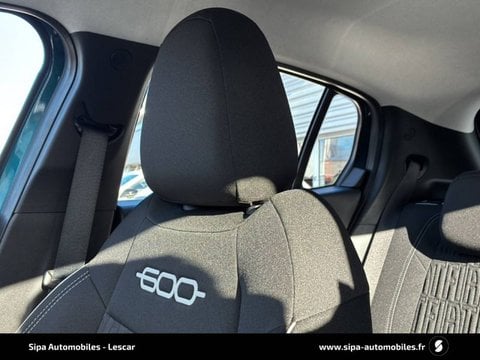 Voitures D'0Km À Lescar | Fiat 600 T-Gen 3 1.2 Hybrid 110Ch Edct6 Pop 5P