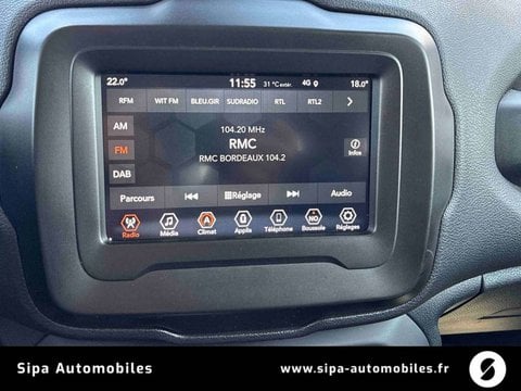 Voitures D'occasion À Mérignac | Jeep Renegade 1.5 Turbo T4 130 Ch Bvr7 E-Hybrid Limited 5P