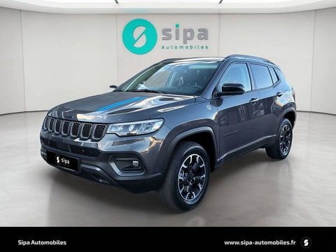 Voitures D'occasion À Mérignac | Jeep Compass Ii 1.3 Phev T4 240 Ch 4Xe Eawd Trailhawk 5P