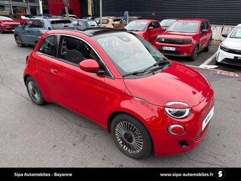 Voitures D'occasion À Bayonne | Fiat 500 Iii Electrique 500C E 95 Ch (Red) 2P