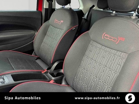 Voitures D'occasion À Lescar | Fiat 500C E 118 Ch (Red) 2P