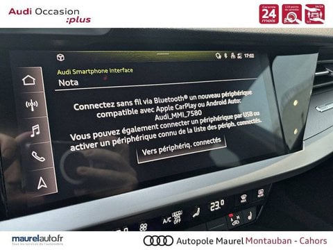 Voitures Occasion Audi A3 Sportback A3 Iv 40 Tfsie 204 S Tronic 6 S Line À Montauban