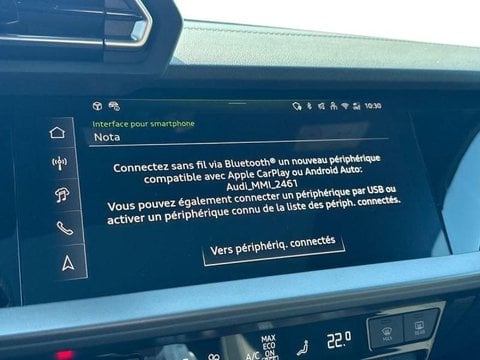 Voitures D'0Km À Compiègne | Audi A3 Sportback 1.5 Tfsi E 204Ch Phev S Line S Tronic 6