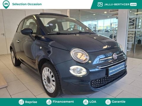 Voitures D'occasion À Jaux Compiègne | Fiat 500C 1.2 8V 69Ch Eco Pack Lounge Euro6D