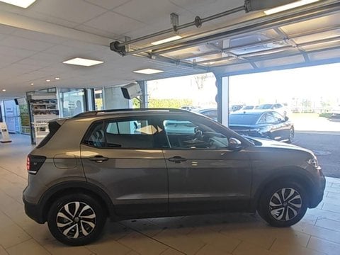 Voitures D'occasion À Villaines Sous Bois | Volkswagen T-Cross 1.0 Tsi 110Ch Lounge Gris Limestone