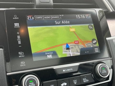 Voitures D'occasion À Amiens | Honda Civic 1.6 I-Dtec 120Ch Exclusive At 4P