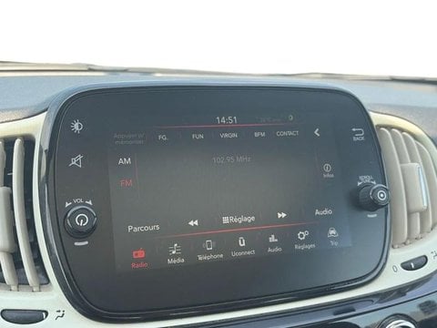 Voitures D'occasion À Saint Maximin | Fiat 500 1.2 8V 69Ch Eco Pack Lounge