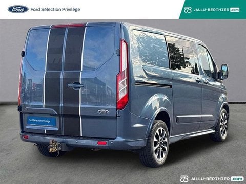 Voitures D'occasion À Jaux Compiègne | Ford Transit Custom 320 L1H1 2.0 Ecoblue 185 S&S Cabine ...