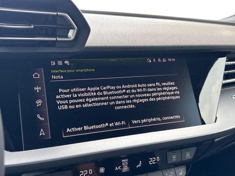 Voitures D'0Km À Compiègne | Audi A3 Sportback 1.5 Tfsi E 204Ch Phev Business Executive S Tronic 6
