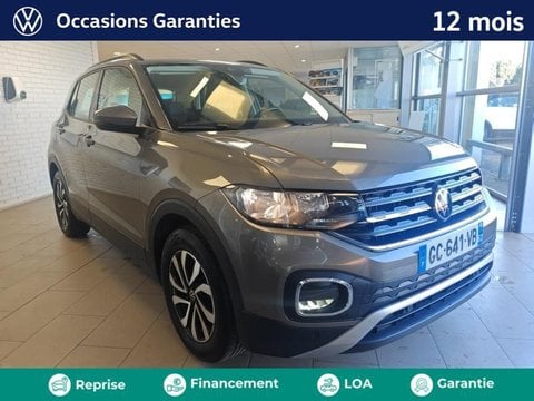 Voitures D'occasion À Villaines Sous Bois | Volkswagen T-Cross 1.0 Tsi 110Ch Lounge Gris Limestone