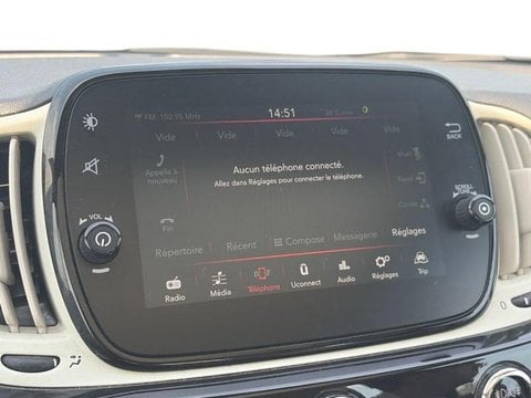 Voitures D'occasion À Saint Maximin | Fiat 500 1.2 8V 69Ch Eco Pack Lounge