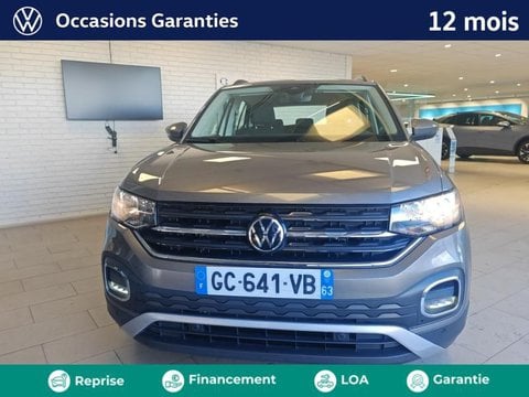 Voitures D'occasion À Villaines Sous Bois | Volkswagen T-Cross 1.0 Tsi 110Ch Lounge Gris Limestone