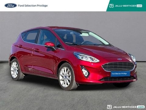 Voitures D'occasion À Saint Ouen L'aumône | Ford Fiesta 1.0 Ecoboost 100Ch Stop&Start Titanium ...