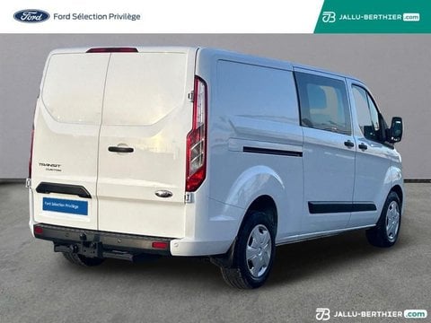 Voitures D'occasion À Jaux Compiègne | Ford Transit Custom Fg 320 L2H1 2.0 Ecoblue 130 S&S Cabi...