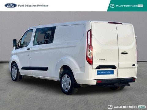 Voitures D'occasion À Jaux Compiègne | Ford Transit Custom Fg 320 L2H1 2.0 Ecoblue 130 S&S Cabi...