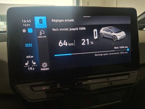 Voitures D'occasion À Jaux Compiègne | Volkswagen Id.3 204Ch Pro Performance 58 Kwh Life Plus