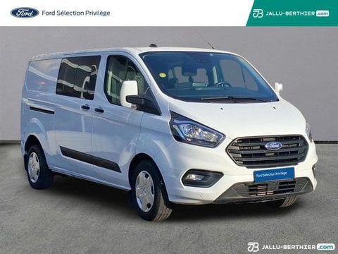 Voitures D'occasion À Sarcelles | Ford Transit Custom Fg 320 L2H1 2.0 Ecoblue 130 S&S Cabine App...