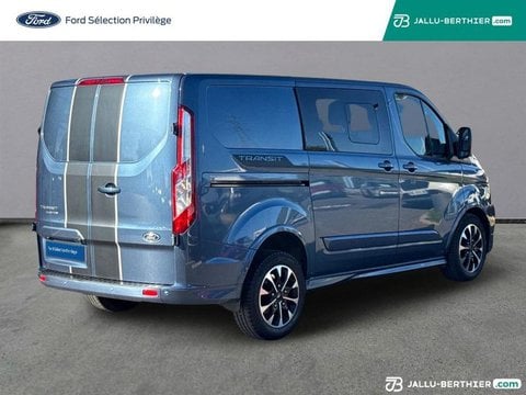 Voitures D'occasion À Amiens | Ford Transit Custom 320 L1H1 2.0 Ecoblue 170 S&S Cabine Approfond...