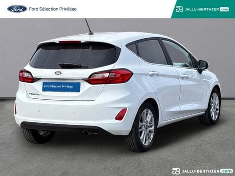 Voitures D'occasion À Saint Ouen L'aumône | Ford Fiesta 1.0 Flexifuel 95Ch Titanium Business 5P