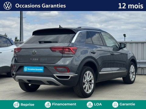 Voitures D'occasion À Saint-Ouen L'aumône | Volkswagen T-Roc 1.5 Tsi Evo 150Ch Style Dsg7