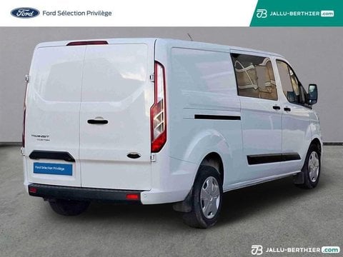 Voitures D'occasion À Sarcelles | Ford Transit Custom Fg 320 L2H1 2.0 Ecoblue 130 S&S Cabine App...