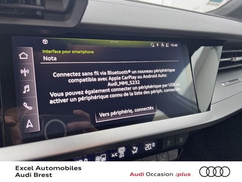 Voitures Occasion Audi A3 Sportback 35 Tdi 150Ch S Line S Tronic 7 À Brest