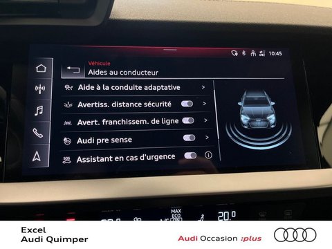 Voitures Occasion Audi A3 Sportback 35 Tfsi 150Ch S Line S Tronic 7 À Quimper