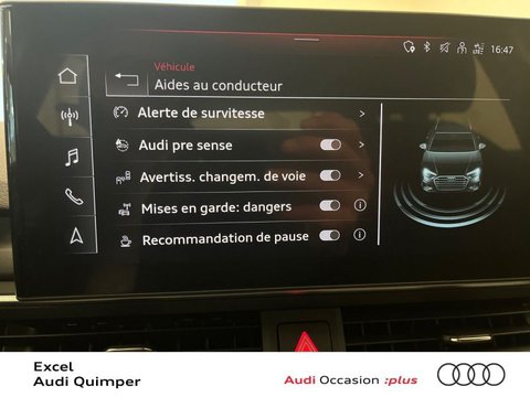 Voitures Occasion Audi A4 Avant 35 Tdi 163Ch Avus S Tronic 7 9Cv À Quimper