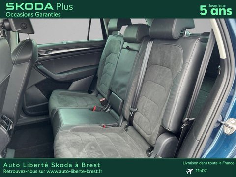 Voitures Occasion Škoda Kodiaq 2.0 Tdi 150 Scr Style Dsg Euro6D-T 7 Places À Brest