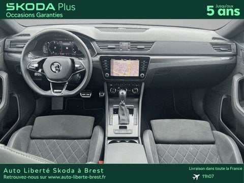 Voitures Occasion Škoda Superb Combi 1.4 Tsi Phev 218Ch Sportline Dsg6 À Brest